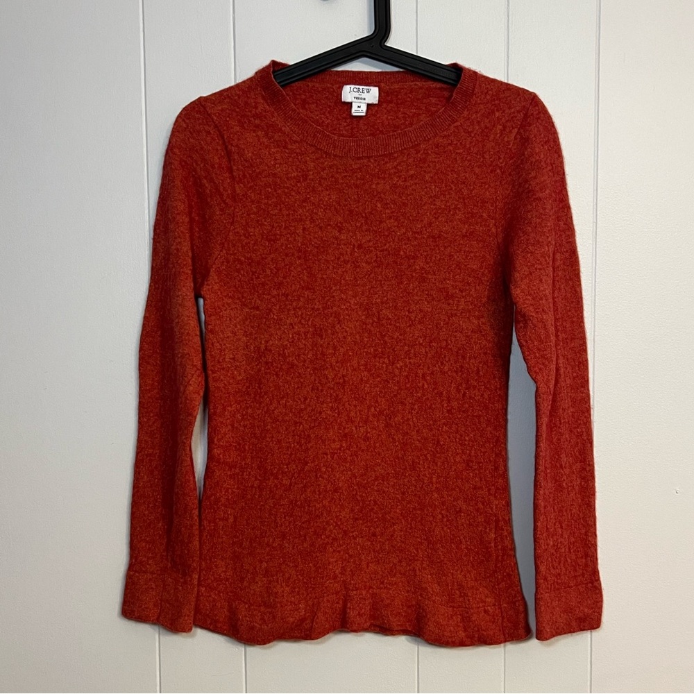 J.Crew Teddie wool blend sweater size M‎
